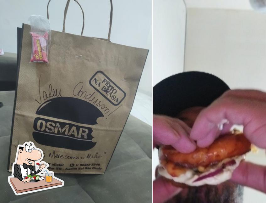 Comida em Osmar Burger