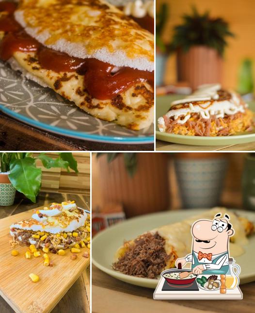 Arroz frito em Rendada Tapioca