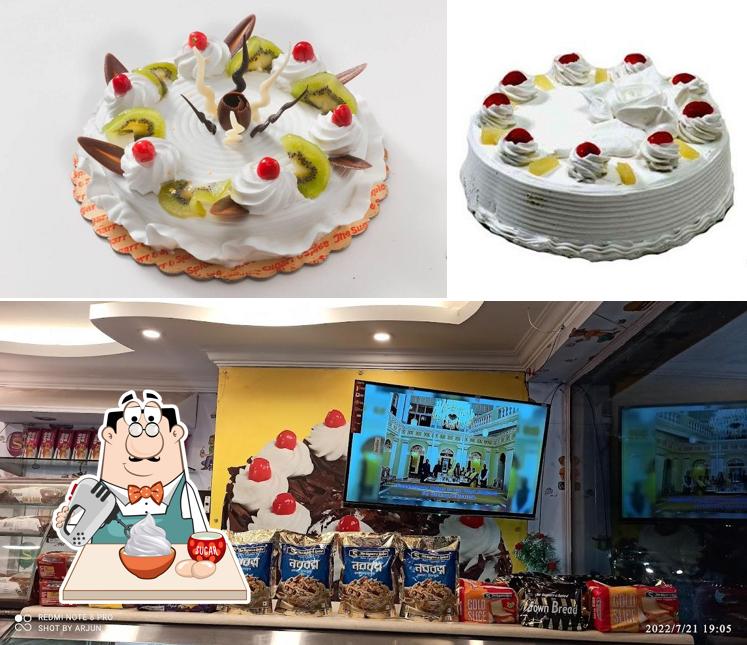 Order one of the sweet dishes