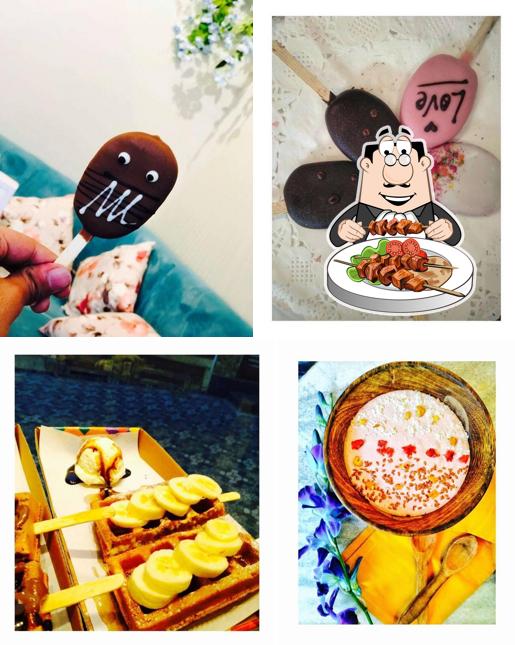 Food at Peggy Icecream