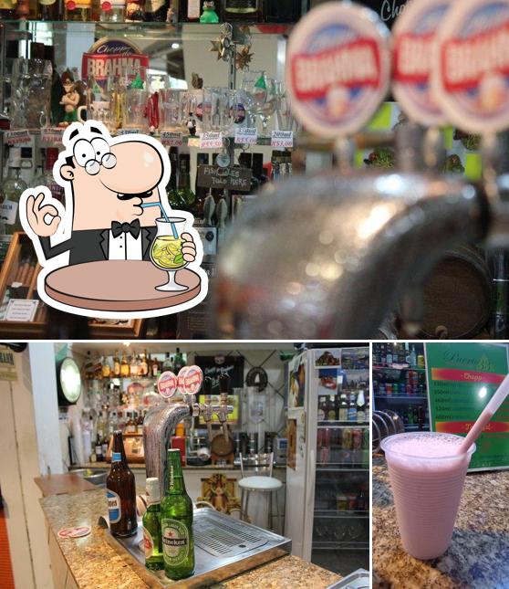 Escolha uma bebida do menu