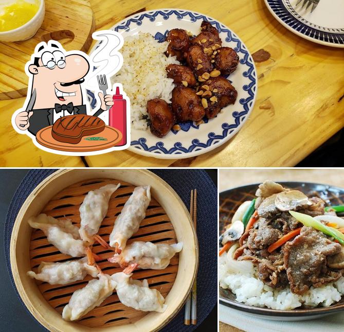 Peça refeições de carne no Kion Korean Cuisine