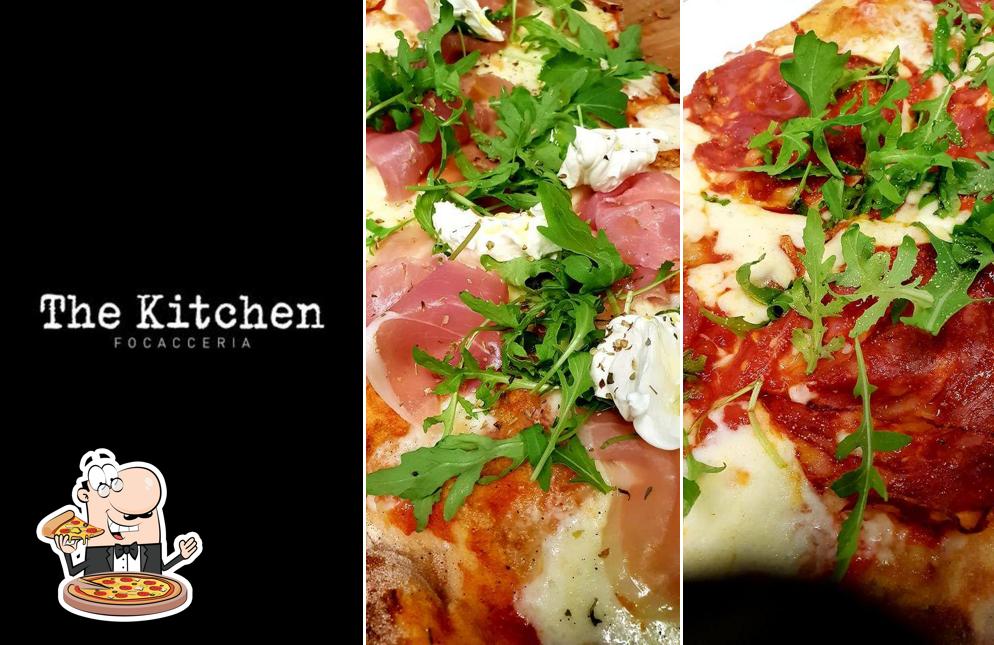 Scegli una pizza a The Kitchen Focacceria