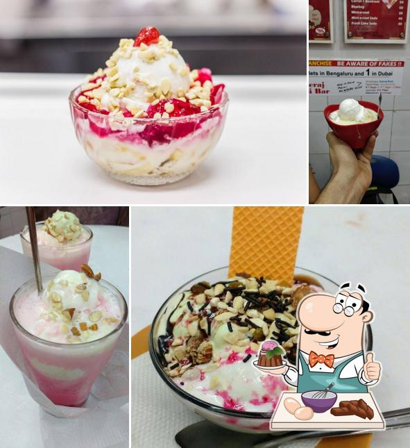 Sreeraj Lassi Bar - Since 1973 provides a selection of desserts