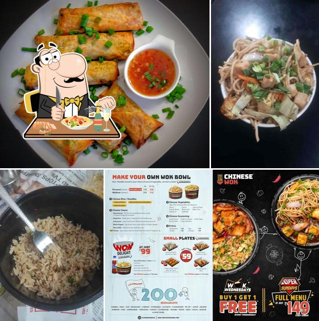 Pad thai at Chinese Wok