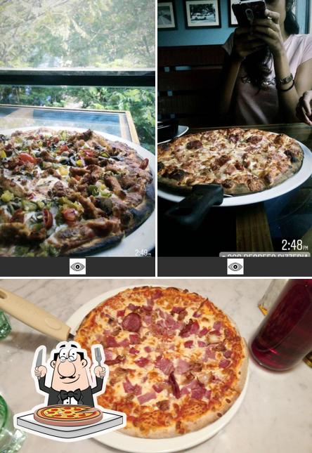 Try out pizza at P60