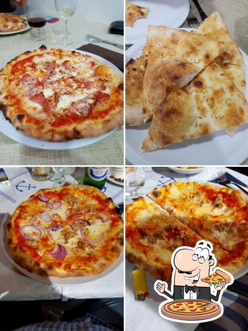 Prenditi tra le molte varianti di pizza