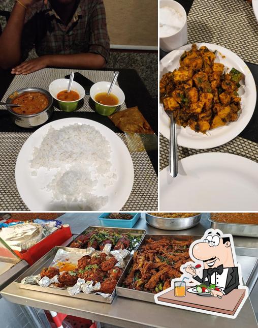 Food at Kinnera Restaurant