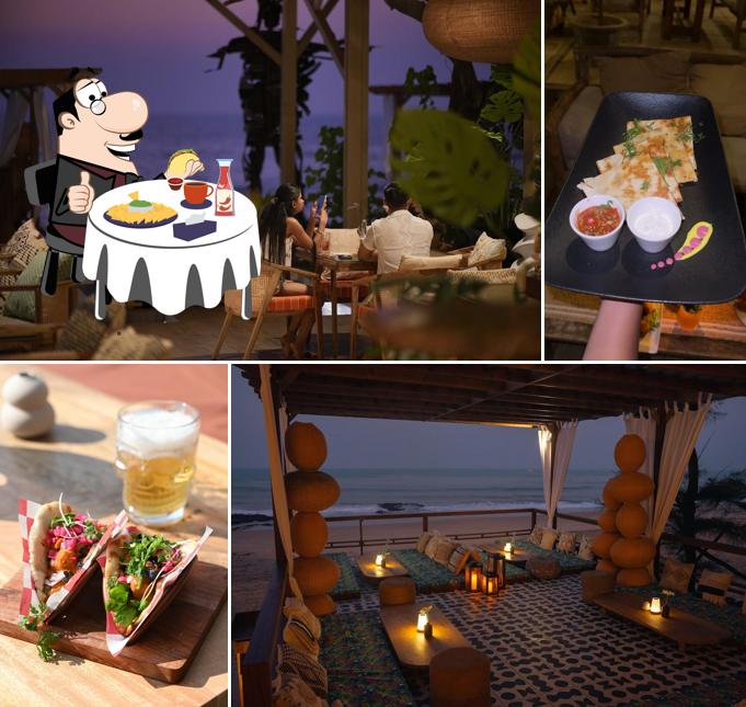 Cheese plate at Makani On The Beach