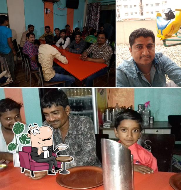 Take a look at the photo showing interior and play area at Raj Restaurant