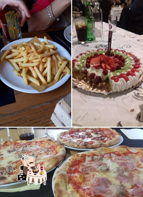 Platti al Pizzeria Ristorante Madison con posti a sedere