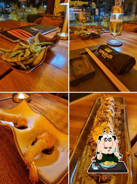 Platos en Sushiarte Brava