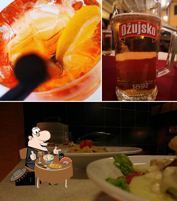 Questa è la foto che raffigura la cibo e birra di C Gastro Pub