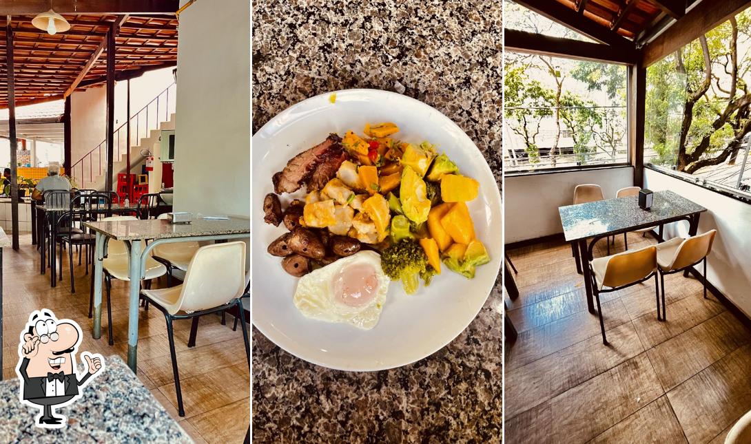 O interior do Victor Café