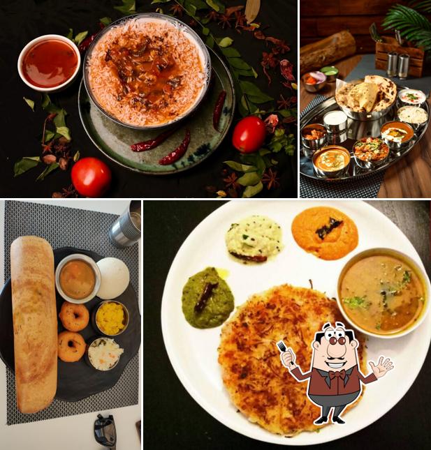 Creme brulee at The Original Dasaprakash