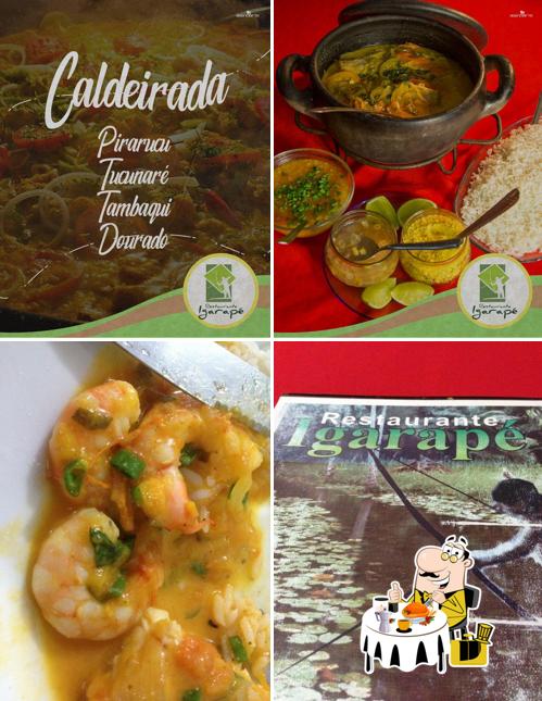 Comida em Restaurante Igarapé