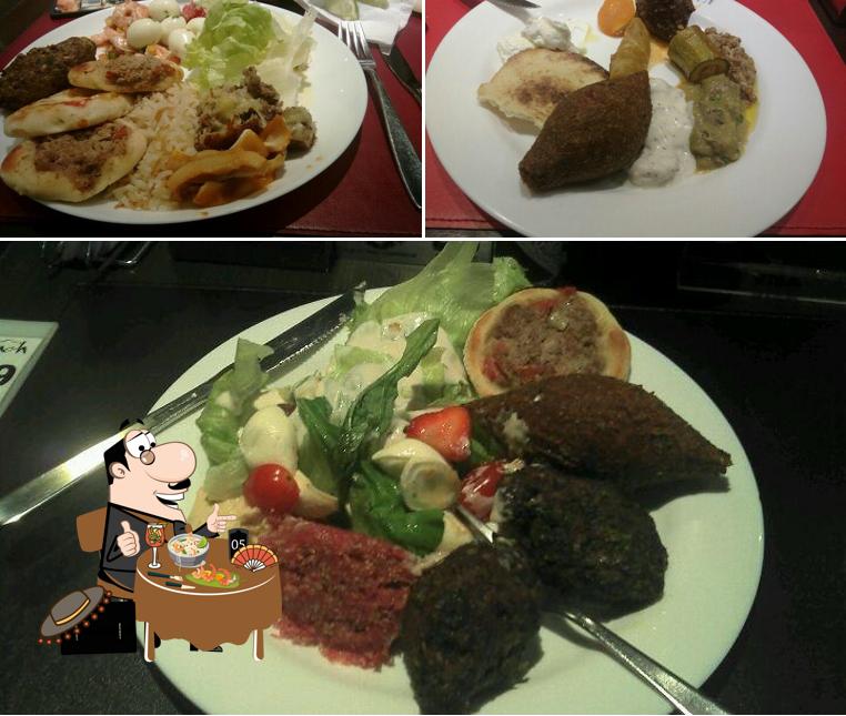 Platos en Marach Cozinha Armênia