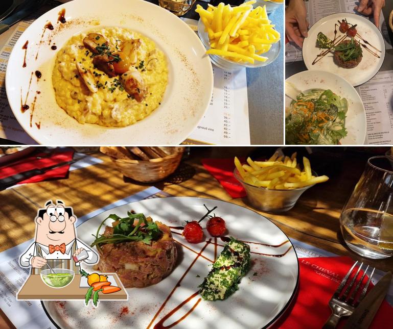 Salade d'algues à Le Cheval Blanc Chez Paco