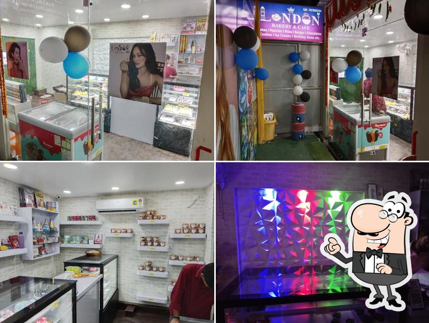 The interior of The London bakery