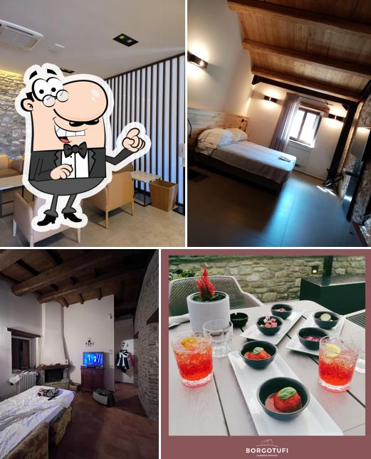 Siediti a un tavolo di Borgotufi Albergo Diffuso