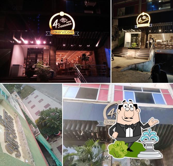 The exterior of New 4 seasons Bakery and Cafe