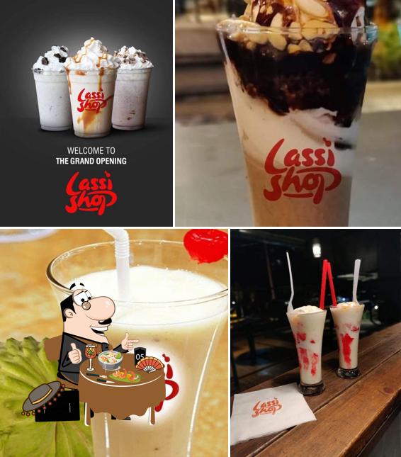 Food at The Lassi Corner