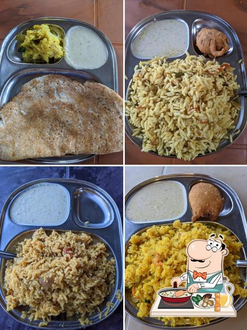 Fried rice at Devi Prasad Canteen