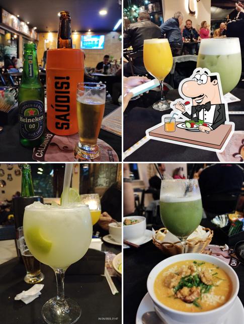 Comida em Caldinho Bar e Petiscaria