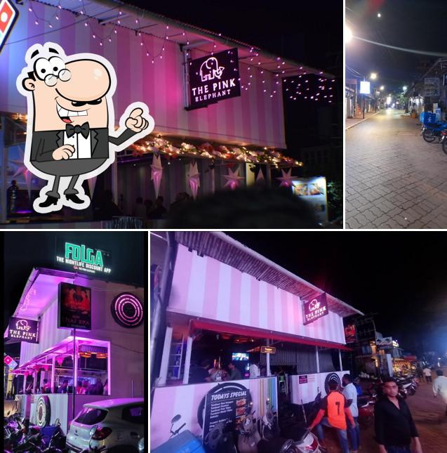 The exterior of The Pink Elephant