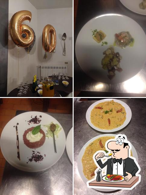 Platti al Trattoria Casa dell'aviere