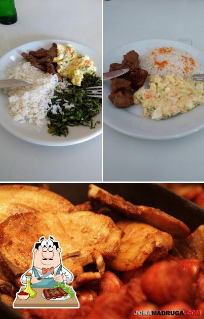 Escolha refeições de carne no Restaurante Lagosta