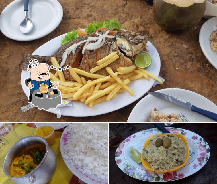 Comida em Barraca América do Sol