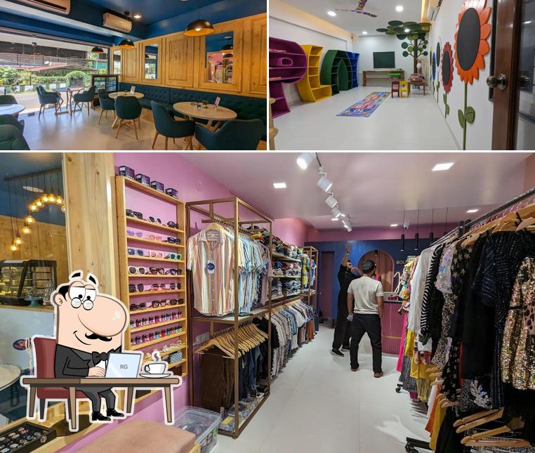 The interior of Cleffy's Creative Studio