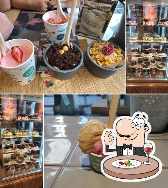 Platti al Gelateria La Romana dal 1947