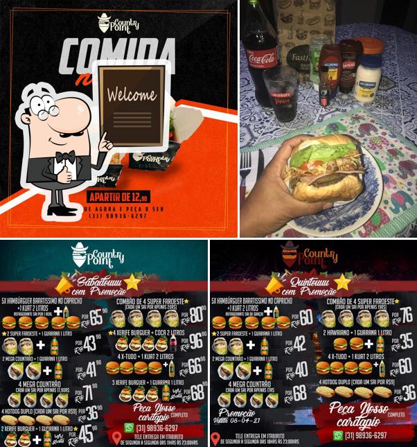 Here's an image of Country Point atendimento apenas no WhatsApp e Site