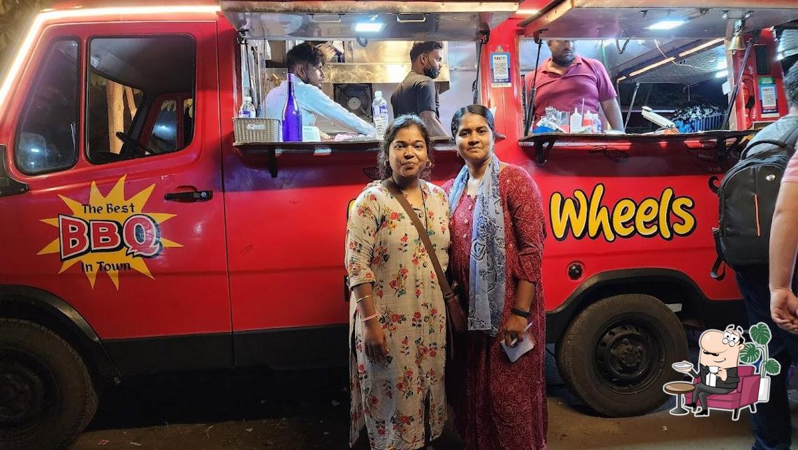 The interior of Wings On Wheels - Best non veg restaurant in kalaburagi