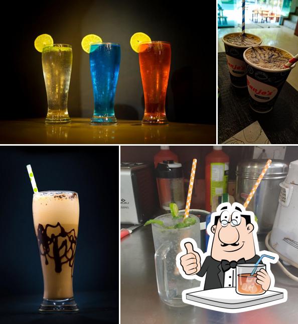 Get a drink from the menu