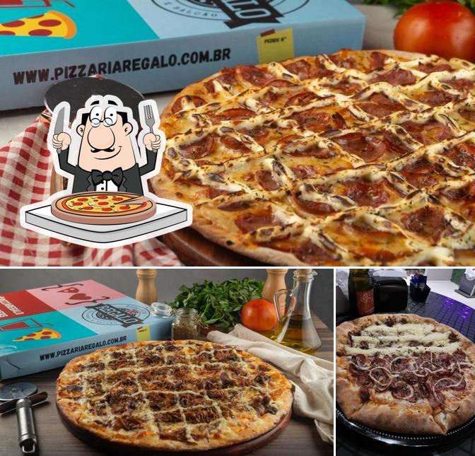 Experimente diferentes variedades de pizza