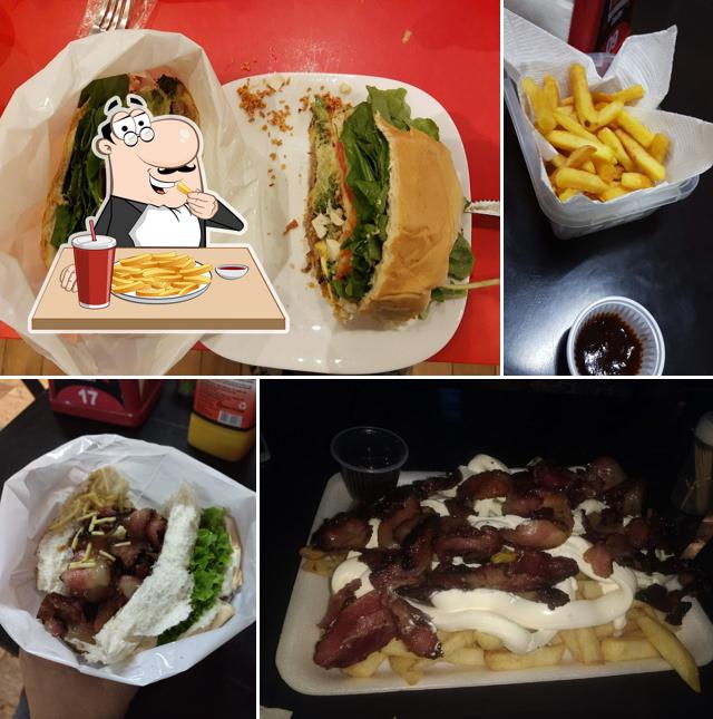 Batata frita em Bernardino's Lanches