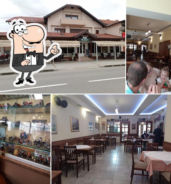 Dai un'occhiata agli interni di Bistro Mladost