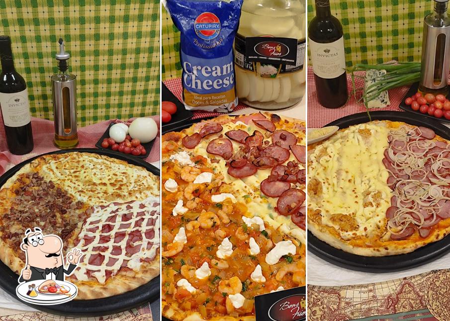 Peça diferentes estilos de pizza