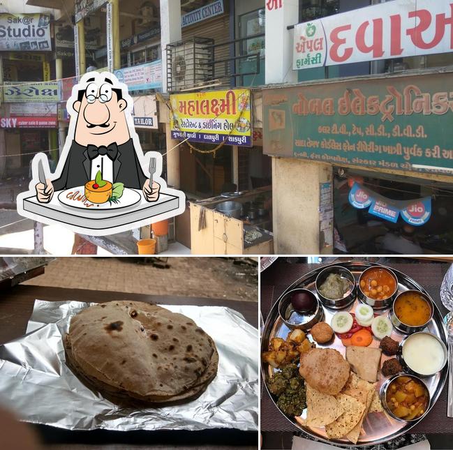 This is the image showing food and interior at Mahalaxmi Nasta Center