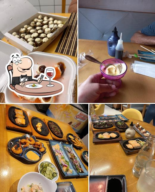 Comida em Iwata Sushi