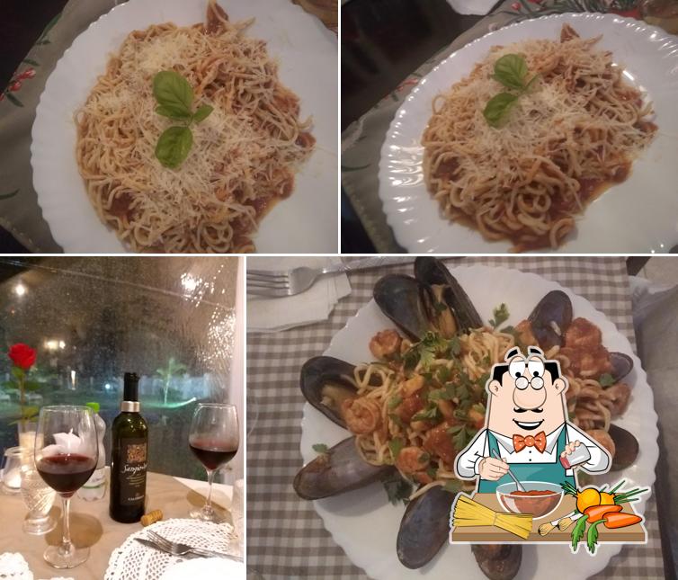 Esparguete à bolonhesa em Nonna Amelia fast-casual