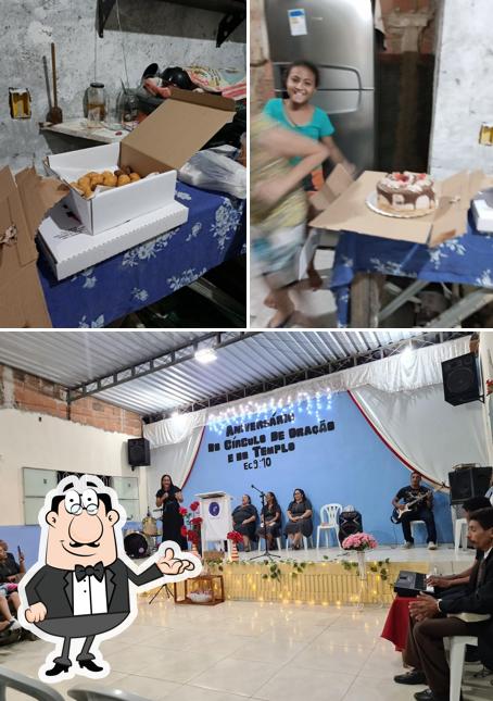 O interior do Padaria do S. Carlos