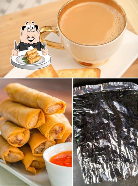 Spring rolls at Chai Vaai Cafe purnia