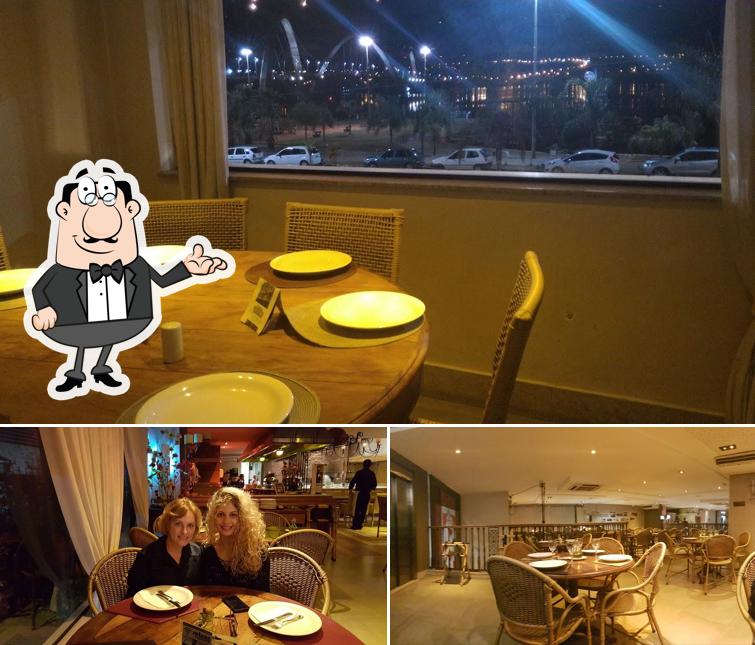 O interior do Avenida JK Forneria