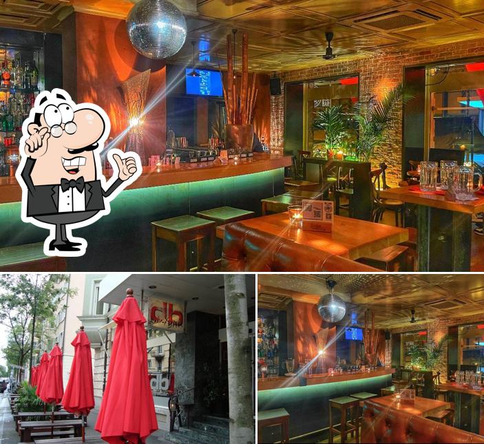 Dai un'occhiata agli interni di Drinx Bar db