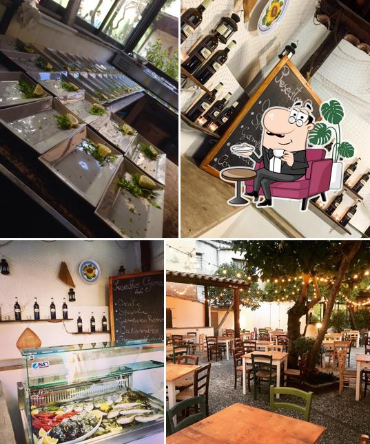 Gli interni di Il giardino delle delizie