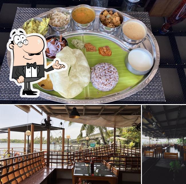 The interior of Riverside Grill